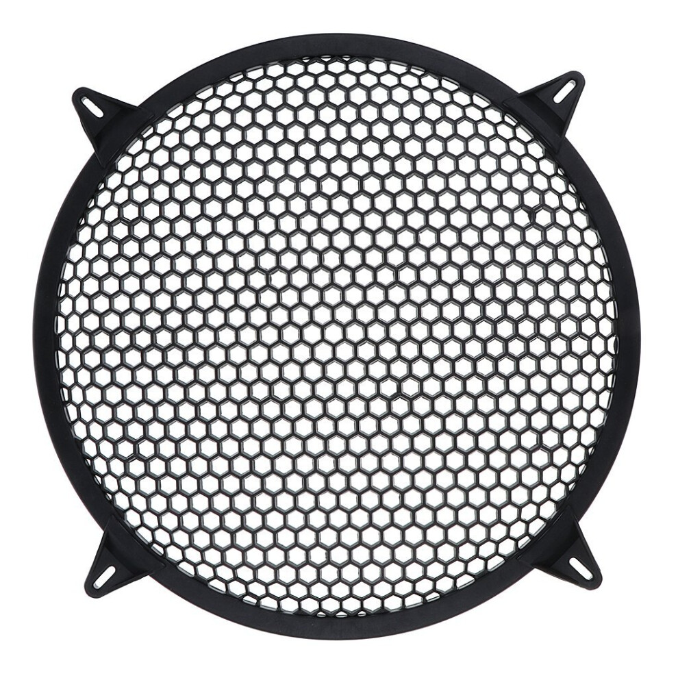 Subwoofer Grid Car Speaker Amplifier Grill Cover Mesh - 10 Inch 4714092104022