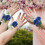 50 artificial roses, 3 cm tall, wedding decoration, navy 3