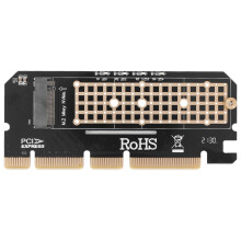 M.2 NVMe SSD NGFF to PCIE 3.0 X16 Adapter M Key Interface Card Suppor PCI Express 3.0 x4 2230-2280 Size m.2 Full Speed