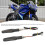 12V LED Motorradblinker, 22cm, Schwarz (Paar) 10