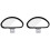 2 X Dead Angles Mirrors Adjustable Wide Angle for Car Van Towing 1