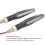 12V LED Motorradblinker, 22cm, Schwarz (Paar) 8