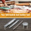 4PCS 831 Type Metal Snap Fasteners Press Studs Button Installation Tools Hand Punch Tool Set DIY Materials Accessories 5
