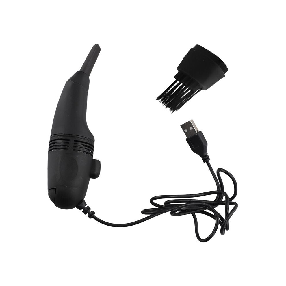 1 Set Of Usb Computer Cleaner Vacuum Cleaner Keyboard Brush 4712439328834