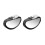 2 X Dead Angles Mirrors Adjustable Wide Angle for Car Van Towing 10