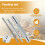 4PCS 831 Type Metal Snap Fasteners Press Studs Button Installation Tools Hand Punch Tool Set DIY Materials Accessories 2