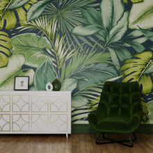 Superfresco Easy Monstera  Green Print To Order 3m x 2.8m Mural | Wallpaper Roll