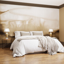 Superfresco Easy Watercolour Landscape Neutral Print To Order 3m x 2.8m Mural | Wallpaper Roll