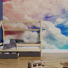 Superfresco Easy Day Dreamer Pink Blue Print To Order 3m x 2.8m Mural | Wallpaper Roll