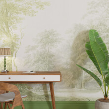 Superfresco Easy Stately Woodland Sage Print To Order 3m x 2.8m Mural | Wallpaper Roll