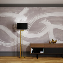 Superfresco Easy Expression Grey Print To Order 3m x 2.8m Mural | Wallpaper Roll