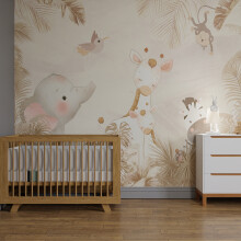 Superfresco Easy Circle of Life Neutral Print To Order 3m x 2.8m Mural | Wallpaper Roll