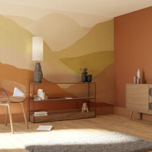 Superfresco Easy Beyond the Horizon Teracotta Print To Order 3m x 2.8m Mural | Wallpaper Roll