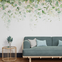 Superfresco Easy Botanical Cascade Blush Print To Order 3m x 2.8m Mural | Wallpaper Roll