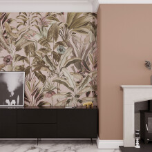 Superfresco Easy Funky Jungle Blush Print To Order 3m x 2.8m Mural | Wallpaper Roll