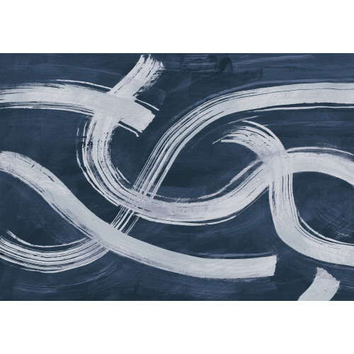 Superfresco Easy Superfresco Easy Expression Navy Print To Order 3m x 2.8m Mural | Wallpaper Roll 2