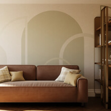 Superfresco Easy Linear Arch Sage Print To Order 3m x 2.8m Mural | Wallpaper Roll