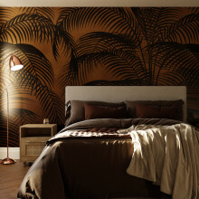 Superfresco Easy Palm Silhouette Sunset Print To Order 3m x 2.8m Mural | Wallpaper Roll