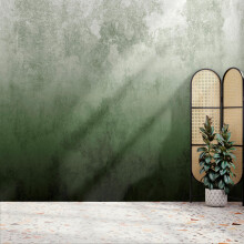 Superfresco Easy Ombre Green Print To Order 3m x 2.8m Mural | Wallpaper Roll