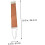 2pcs DoubleSided Razor Strop Sharpening Tool Leather Strap for Straight Razors Random Color 2