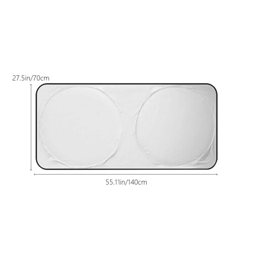 Foldable Car Windshield Sun Shade UV Heat Reflective 2