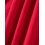 (XXL, Red) Γυναικείο μονόχρωμο τζιν μπουφάν με μακριά μανίκια και τσέπη 6