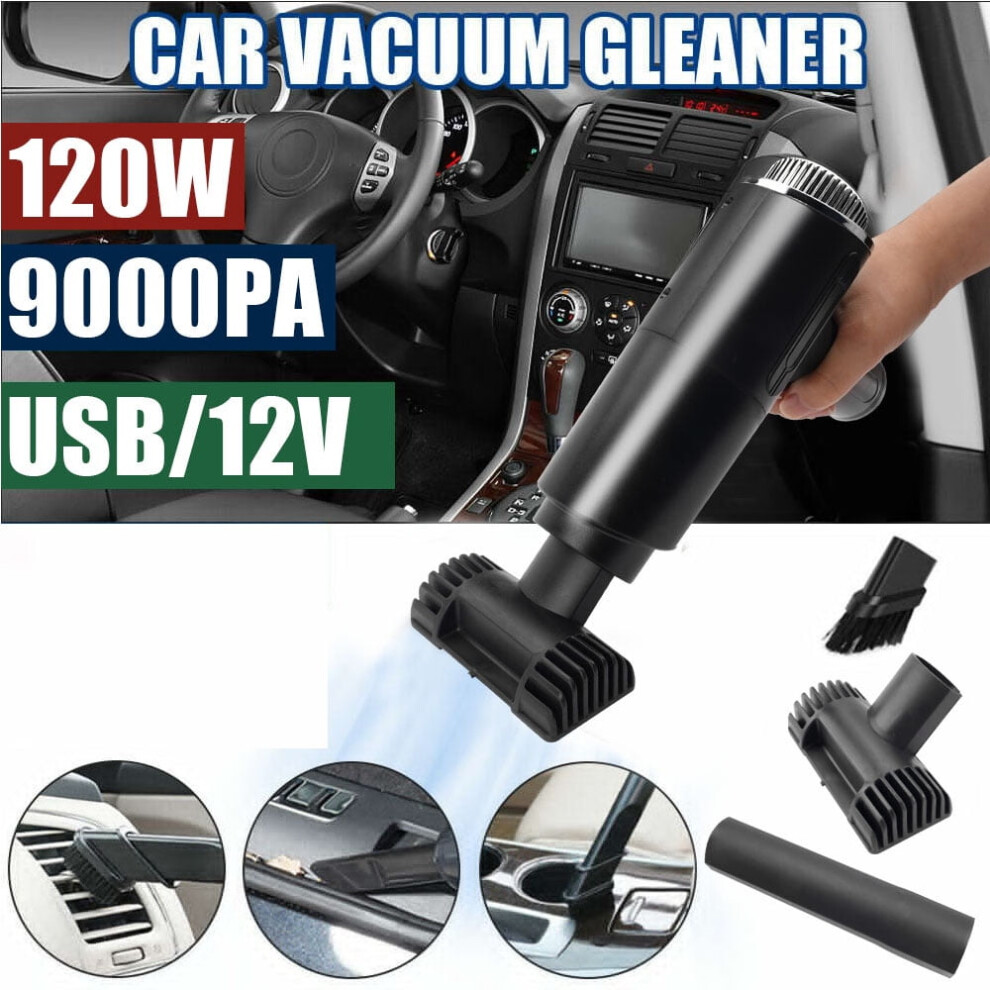 Xhy Vacuum Cleaner Cordless Handheld 120W Air Blower Duster Small Portable Strong Suction For Car Auto, Household 9170372959174
