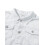 (XXL, White) Γυναικείο μονόχρωμο τζιν μπουφάν με μακριά μανίκια και τσέπη 2