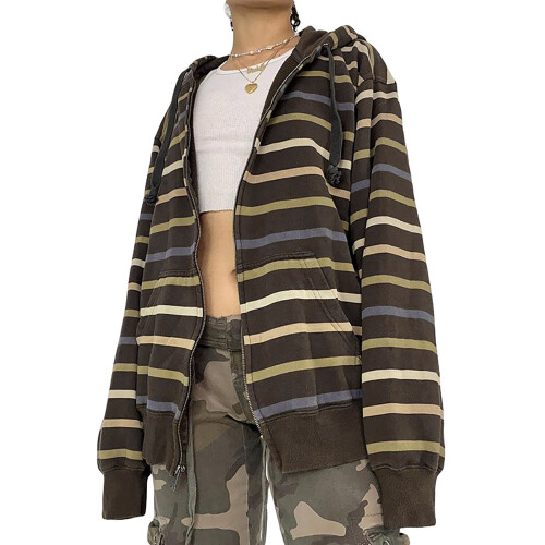 (M, Brown) Γυναικεία Φούτερ με Φθινόπωρο, Streetwear 1