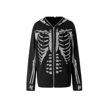 (S, Black) Γυναικεία Μπλούζα με Μακρυμάνικη, S/M/L/XL