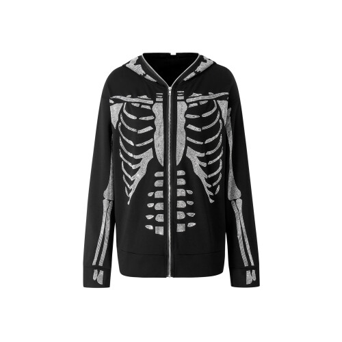 (S, Black) Γυναικεία Μπλούζα με Μακρυμάνικη, S/M/L/XL