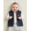 (6-12M, Red) Αγόρια Φθινοπωρινό Casual Γιλέκο Αμάνικο με Κέντημα και Φερμουάρ 5