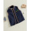 (18-24 Months, Blue) Αγόρια Φθινοπωρινό Casual Γιλέκο Αμάνικο με Κέντημα και Φερμουάρ 4