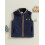 (18-24 Months, Blue) Αγόρια Φθινοπωρινό Casual Γιλέκο Αμάνικο με Κέντημα και Φερμουάρ 3