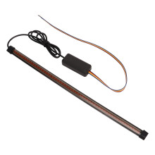30cm Waterproof Red Amber Brake Light Strip Bar for Car Motorcycle DC12-15V