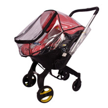 Baby Stroller Rain Cover Infant Car Seat Waterproof Windproof Transparent Shield for Pushchair Pram Accessories