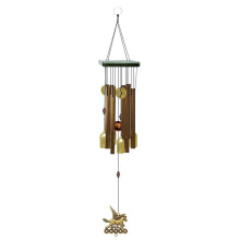 Carillon éolien d'extérieur OUNONA, cloches en métal, grande clochette décorative à suspendre, 61 x 9,5 x 9,5 cm