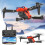 Πτυσσόμενο Drone 2K HD FPV για παιδιά και ενήλικες – Ρυθμιζόμενος φακός 90, Selfie με 6
