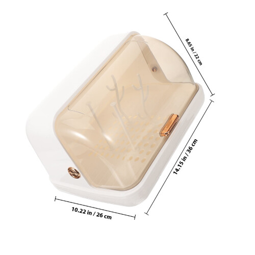Θήκη μπιμπερό Tineasur Back to School Dust Prevention Simple White PP1Pack 1
