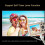 Filmadora infantil 1080P com 16MP, zoom digital de 16x e tela LCD de 1,77 polegadas. 5