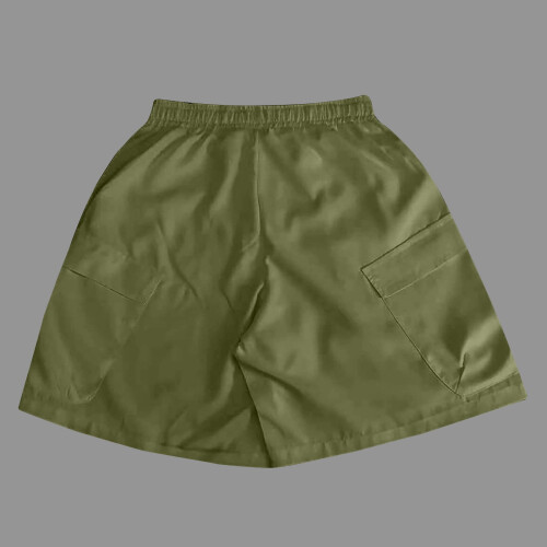 Calções de pesca masculinos com bolsos e cintura elástica. 2