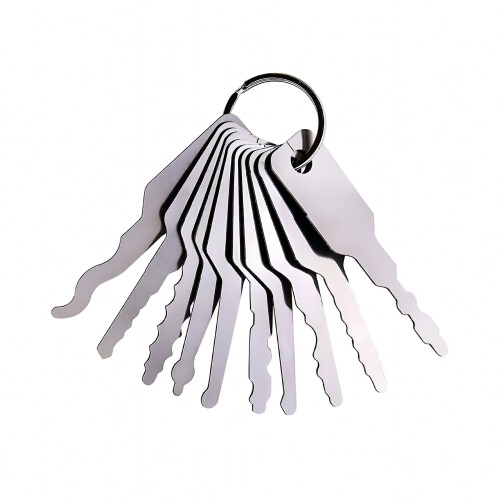 10pcs Universal Car Auto Lock Out Emergency Kit Door Open Tool Keys