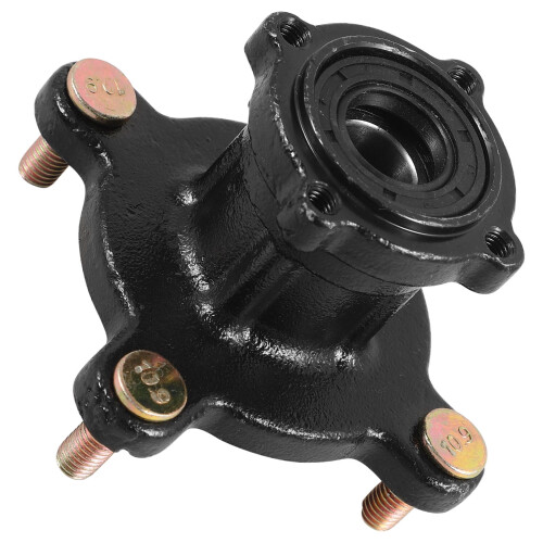 1 Cubo Iron Go para Quadriciclo com Formato de Disco Dianteiro e Cor Preta 8,0 x 8,0 x 7,0 polegadas