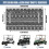 Universal-Golfwagen-Sitzbezug 51 x 31 Zoll 3
