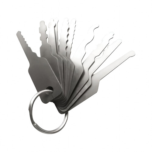 10pcs Universal Car Auto Lock Out Emergency Kit Door Open Tool Keys 2