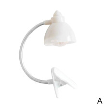 Solas Léitheoireachta Clip-on Lampa Solúbtha Tábla/Leaba/Ríomhaire Glúine/Deisce Teanntán Saor in Aisce `AU. Z6Y5