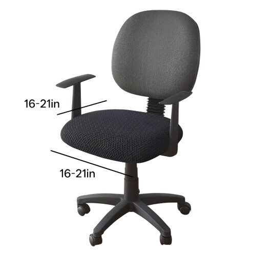 Bürostuhlbezug aus T-förmigem Jacquard-Gewebe 1