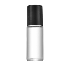 Rollflaschen mit Kugellager für ätherische Öle, Aromatherapieflaschen aus mattiertem Glas mit separater Befüllung, Parfüm- und