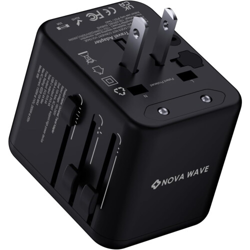 Μετατροπέας τάσης 220V σε 110V από ΗΠΑ σε Ευρώπη, Διεθνής Μετατροπέας Ισχύος για 2