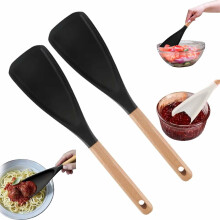 Colher e espátula multifuncionais 2 em 1 Consensuts, utensílio de cozinha de silicone para panelas antiaderentes.
